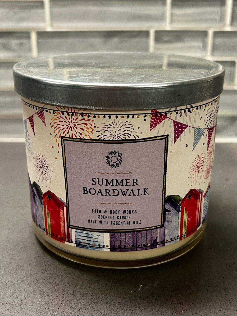 Bath & Body Works Summer Boardwalk Candle
